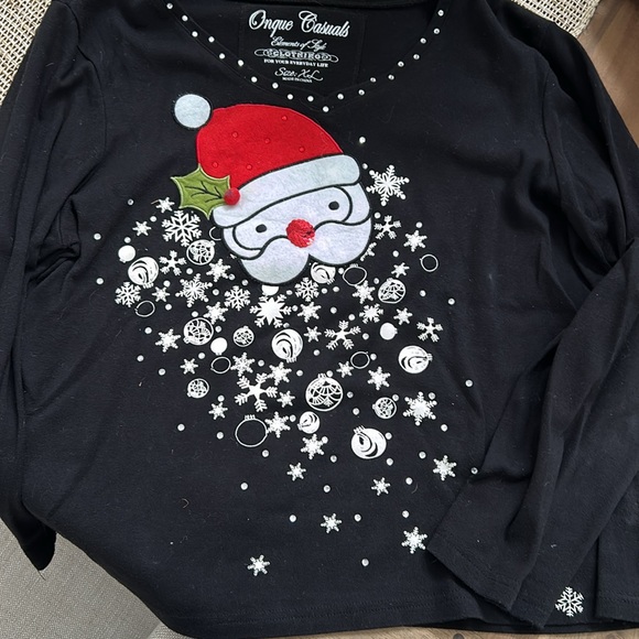 Vintage ugly Christmas theory with Santa - Picture 2 of 3